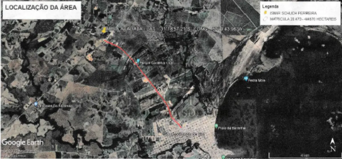 LOTE 248 - Uma Fração de Terras de Campo