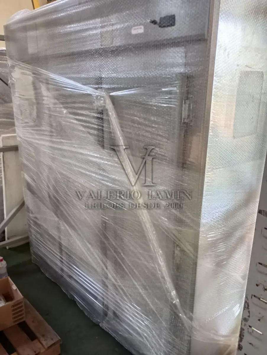 LOTE 432 - 07 (sete) SUQUEIRAS - 01(uma) GELADEIRA INDUSTRIAL DE AÇO INOX 3 PORTAS - 01 (uma) GELADEIRA INDUSTRIAL DE AÇO INOX 4 PORTAS - 01(um) FREEZERCONSUL pequeno aprox. 120 L