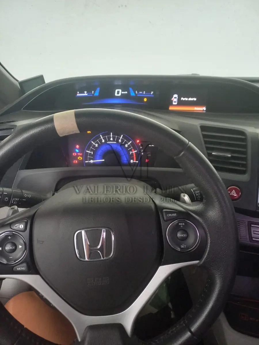 LOTE 378 - VEICULO HONDA CIVIC LXR