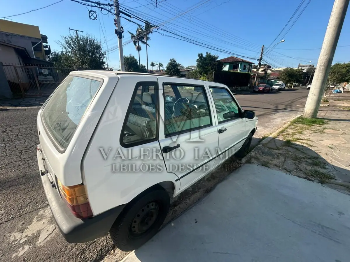 LOTE 435 - VEICULO FIAT UNO MILLE FIRE, ANO/MODELO 2002