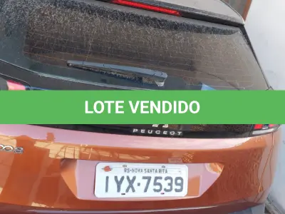 LOTE 309 - AUTOMOVEL I/PEUGEOT 3008 GRIFFE AT