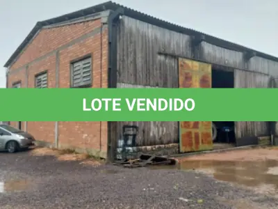 LOTE 603 - UM PAVILHÃO E SEU RESPECTIVO TERRENO URBANO