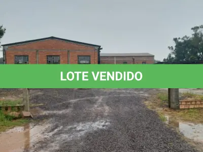 LOTE 603 - UM PAVILHÃO E SEU RESPECTIVO TERRENO URBANO