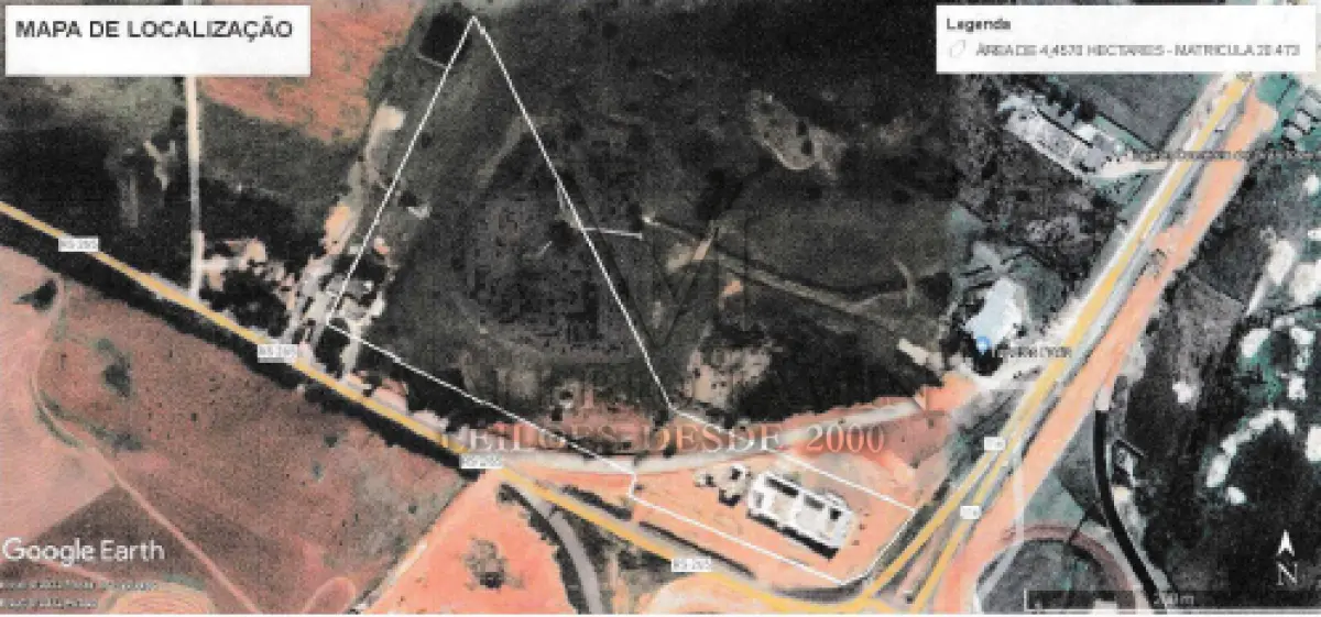 LOTE 248 - Uma Fração de Terras de Campo