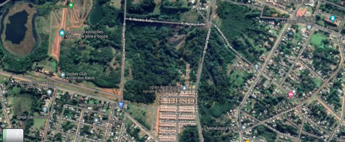 LOTE 236 - UM TERRENO  COM A AREA DE 9.185,15M²