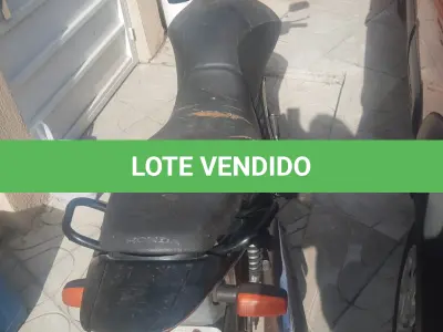 LOTE 015 - HONDA/CG 150 FAN KS