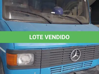 LOTE 437 - CAMINHÃO MERCEDES BENZ 709, ANO 1988 MODELO 1989