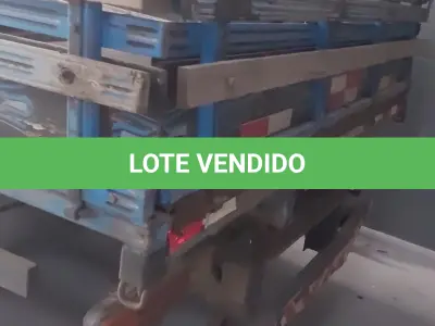 LOTE 437 - CAMINHÃO MERCEDES BENZ 709, ANO 1988 MODELO 1989