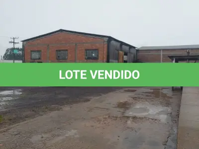 LOTE 603 - UM PAVILHÃO E SEU RESPECTIVO TERRENO URBANO