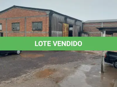 LOTE 603 - UM PAVILHÃO E SEU RESPECTIVO TERRENO URBANO