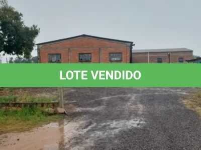 LOTE 603 - UM PAVILHÃO E SEU RESPECTIVO TERRENO URBANO