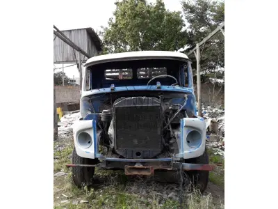 LOTE 217 - CAMINHÃO MERCEDES BENZ ANO/MODELO 1973